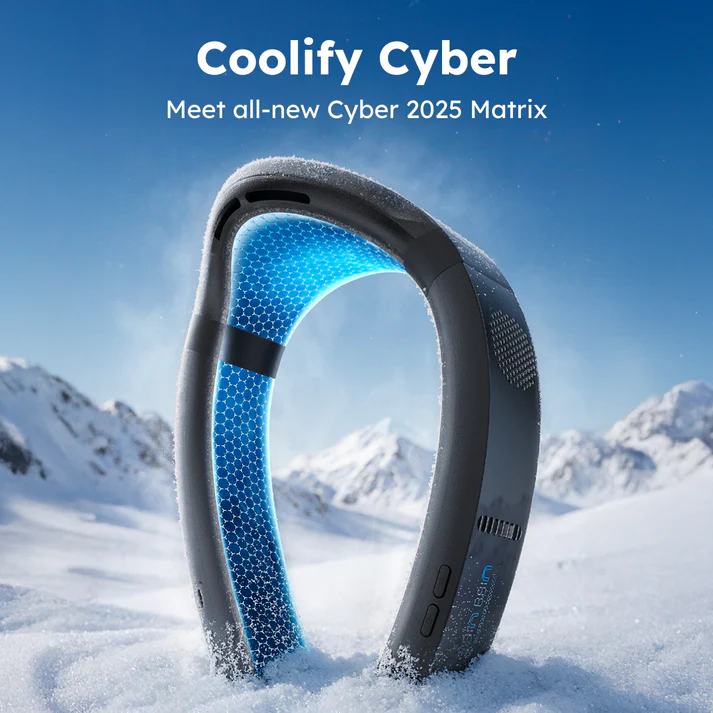 COOLiFY Cyber Neck Air Conditioner - by Torras