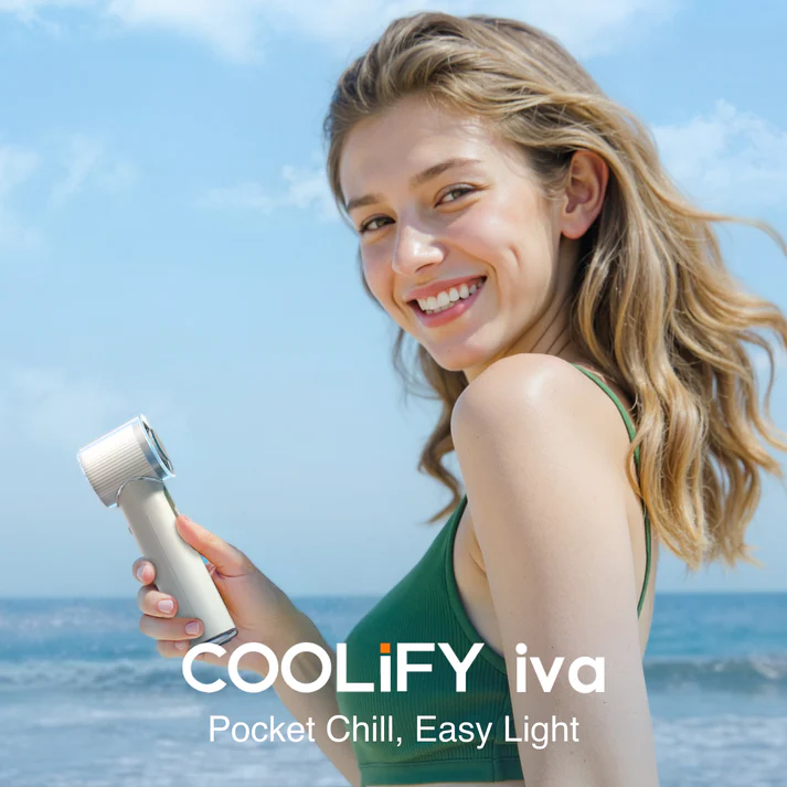 COOLiFY iva Handheld Fan - by Torras
