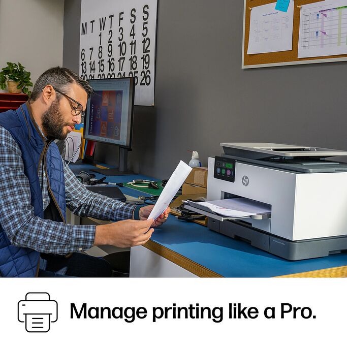HP OfficeJet Pro 9135e Wireless All-in-One Color Inkjet Printer - by Office Depot