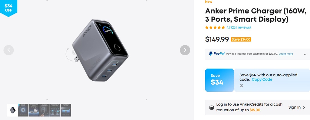 Prime's price - by Anker